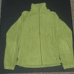Green Columbia fleece